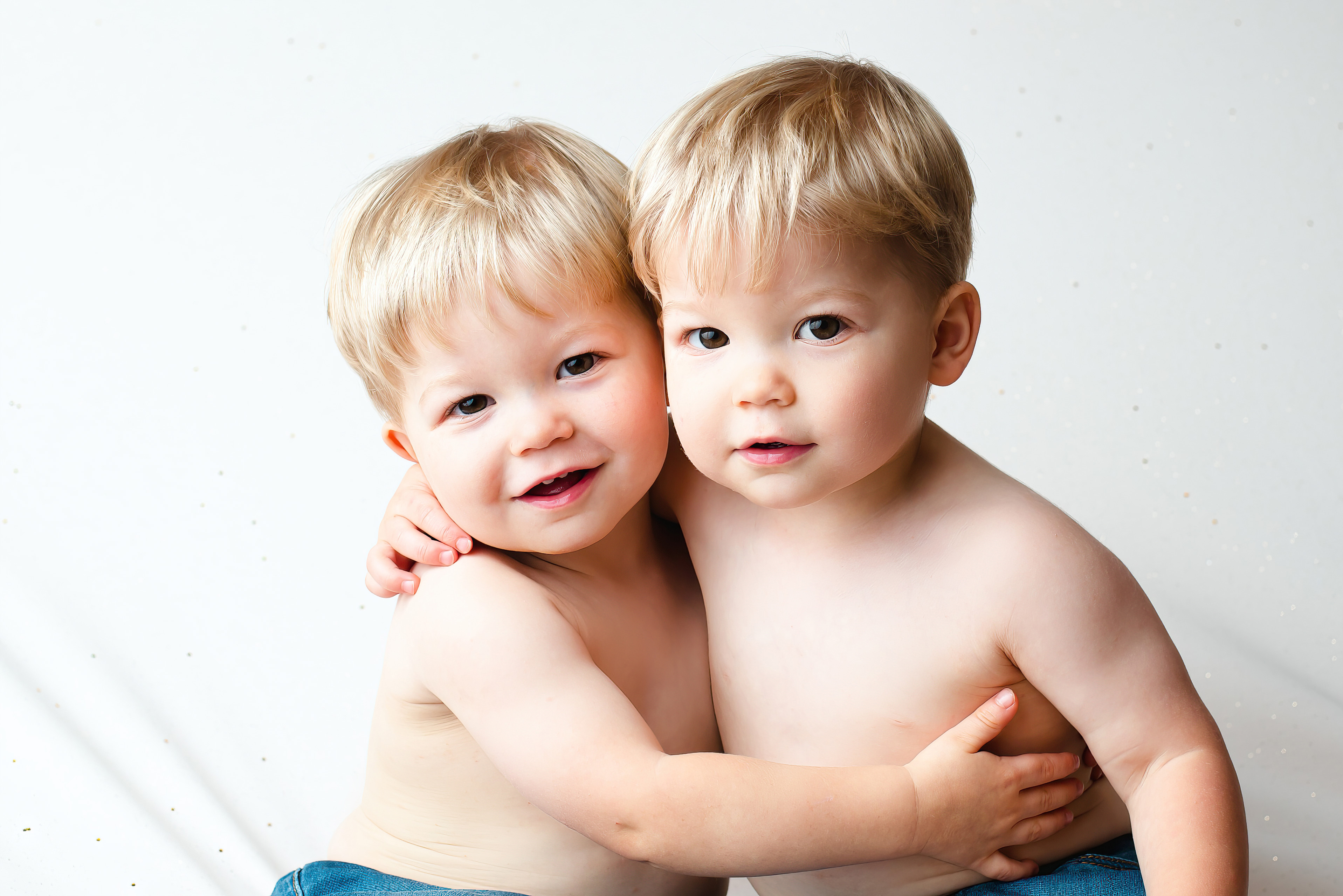 Children in bright room