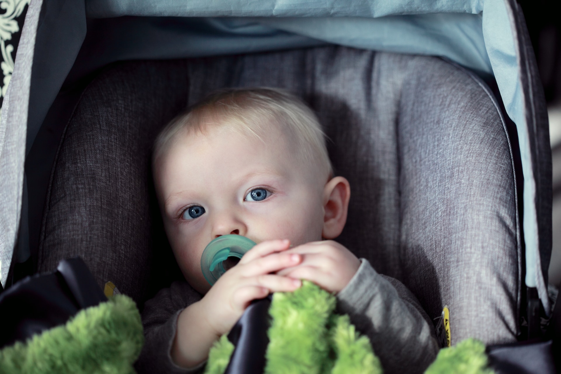 Child in car seat