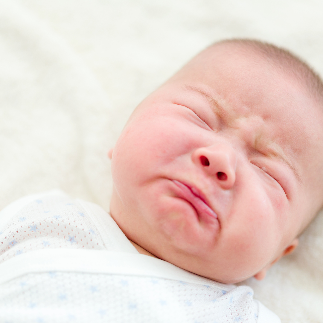 Baby upset